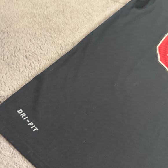 Air Jordan Dri Fit Shirt #23 Black Mens M Crew Neck Jumpman Nike Basketball - Picture 6 of 6